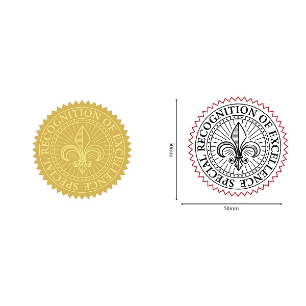 PandaHall Self Adhesive Gold Foil Embossed Stickers, Medal Decoration Sticker, Word, 5x5cm Metal Word Gold
PandaHall Self Adhesive Gold Foil Embossed Stickers, Medal Decoration Sticker, Word, 5x5cm Metal Word Gold