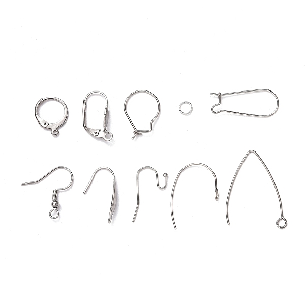 PandaHall Unicraftale Stainless Steel Earring Hooks, Ear Wire, with Jump Rings, Stainless Steel Color, 8.2x8.2x2.7cm, 428pcs/box Stainless...
PandaHall Unicraftale Stainless Steel Earring Hooks, Ear Wire, with Jump Rings, Stainless Steel Color, 8.2x8.2x2.7cm, 428pcs/box Stainless...