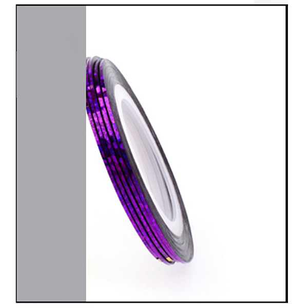 PandaHall Laser Nail Striping Tape Line, Multicolor Rolls Glitter Nail Art Stickers, for Fingernails Toenails Nail Tips Decoration, Dark..., Purple
PandaHall Laser Nail Striping Tape Line, Multicolor Rolls Glitter Nail Art Stickers, for Fingernails Toenails Nail Tips Decoration, Dark..., Purple