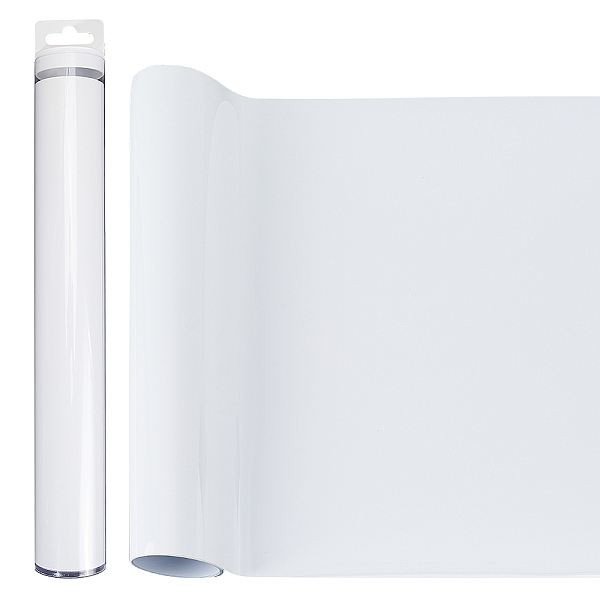 PandaHall PVC Heat Transfer Film, Blank Iron on Vinyl, White, 918x306x0.2mm PVC Flat White
PandaHall PVC Heat Transfer Film, Blank Iron on Vinyl, White, 918x306x0.2mm PVC Flat White