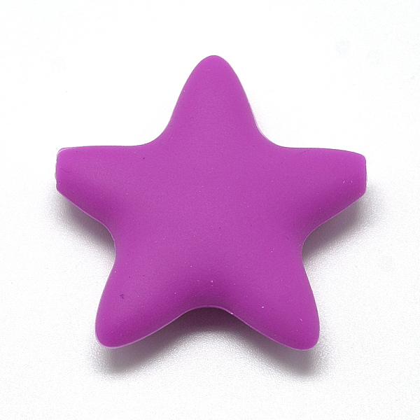 PandaHall Food Grade Eco-Friendly Silicone Focal Beads, Chewing Beads For Teethers, DIY Nursing Necklaces Making, Star, Orchid, 37x36x10mm..., Purple
PandaHall Food Grade Eco-Friendly Silicone Focal Beads, Chewing Beads For Teethers, DIY Nursing Necklaces Making, Star, Orchid, 37x36x10mm..., Purple