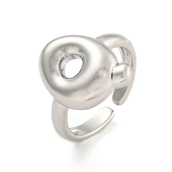PandaHall Brass Letter Open Cuff Rings for Women, Adjustable, Platinum, Letter Q, 15~16.5x7~16.5mm Brass Letter Q
PandaHall Brass Letter Open Cuff Rings for Women, Adjustable, Platinum, Letter Q, 15~16.5x7~16.5mm Brass Letter Q