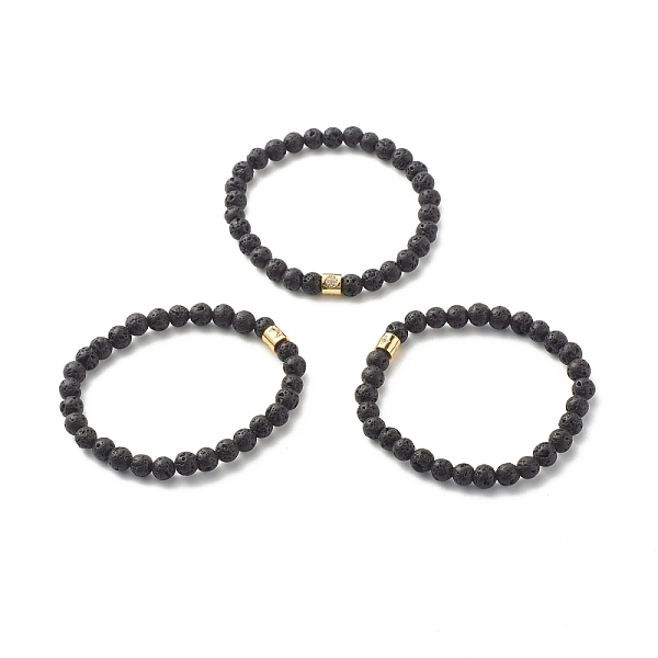 PandaHall Natural Lava Rock Round Beads Essential Oil Anxiety Aromatherapy Stretch Bracelets, Column Brass Micro Pave Cubic Zirconia Beads...
PandaHall Natural Lava Rock Round Beads Essential Oil Anxiety Aromatherapy Stretch Bracelets, Column Brass Micro Pave Cubic Zirconia Beads...