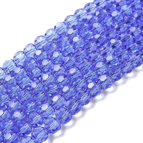 PandaHall Transparent Glass Beads, Faceted(32 Facets), Round, Medium Slate Blue, 8mm, Hole: 1mm, about 65~67pcs/strand, 49~50cm Glass Round
PandaHall Transparent Glass Beads, Faceted(32 Facets), Round, Medium Slate Blue, 8mm, Hole: 1mm, about 65~67pcs/strand, 49~50cm Glass Round