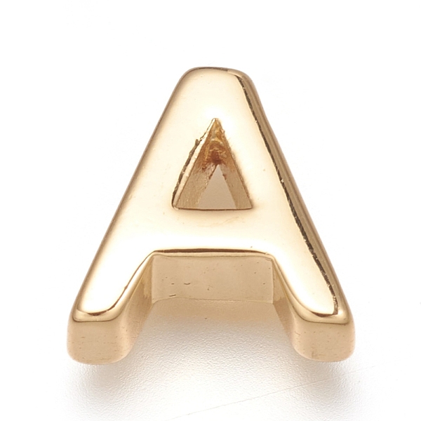 PandaHall Brass Charms, Long-Lasting Plated, Real 18K Gold Plated, Letter.A, A: 8.5x8x3mm, Hole: 0.8mm Brass Letter A
PandaHall Brass Charms, Long-Lasting Plated, Real 18K Gold Plated, Letter.A, A: 8.5x8x3mm, Hole: 0.8mm Brass Letter A