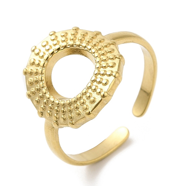 PandaHall 304 Stainless Steel Hollow Sun Open Cuff Ring for Women, Real 14K Gold Plated, Inner Diameter: 18mm 304 Stainless Steel
PandaHall 304 Stainless Steel Hollow Sun Open Cuff Ring for Women, Real 14K Gold Plated, Inner Diameter: 18mm 304 Stainless Steel