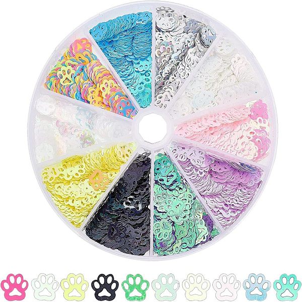 PandaHall OLYCRAFT 50g Sequins Paw Glitter Sequins Resin Fillers Cat Paw Sequin Flake Nail Art Decorations for Resin Jewelry Making DIY..., Multicolor
PandaHall OLYCRAFT 50g Sequins Paw Glitter Sequins Resin Fillers Cat Paw Sequin Flake Nail Art Decorations for Resin Jewelry Making DIY..., Multicolor