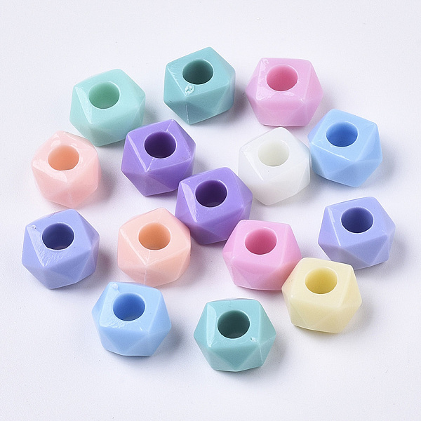 PandaHall Opaque Acrylic European Beads, Large Hole Beads, Mixed Color, 11x11x7mm, Hole: 5mm Acrylic Others Multicolor
PandaHall Opaque Acrylic European Beads, Large Hole Beads, Mixed Color, 11x11x7mm, Hole: 5mm Acrylic Others Multicolor
