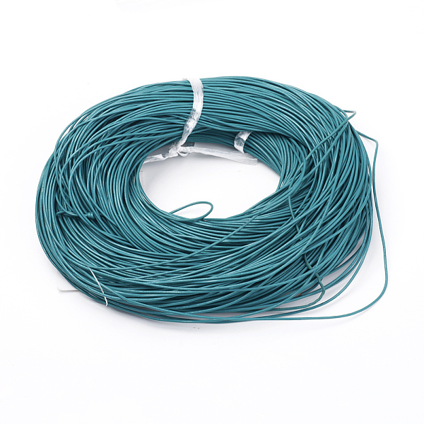 PandaHall Cowhide Leather Cord, Leather Jewelry Cord, Sky Blue, Size: about 1mm thick, about 109.36 yards(100m)/bundle Cowhide Round Blue
PandaHall Cowhide Leather Cord, Leather Jewelry Cord, Sky Blue, Size: about 1mm thick, about 109.36 yards(100m)/bundle Cowhide Round Blue