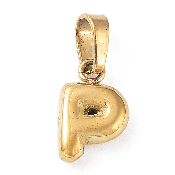 PandaHall 316L Surgical Stainless Steel Charms, Letter Charm, Golden, Letter P, 10x6x2.5mm, Hole: 2.5x4.5mm 316L Surgical Stainless Steel...
PandaHall 316L Surgical Stainless Steel Charms, Letter Charm, Golden, Letter P, 10x6x2.5mm, Hole: 2.5x4.5mm 316L Surgical Stainless Steel...