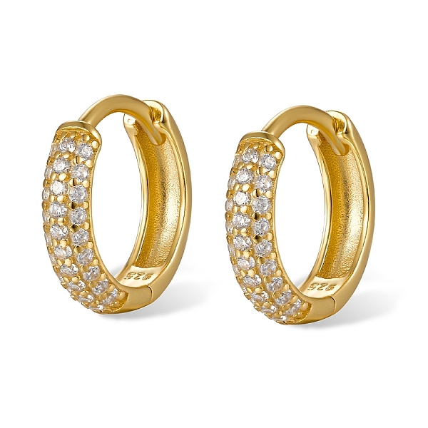 PandaHall 925 Sterling Silver Micro Pave Cubic Zirconia Hoop Earrings for Women, Real 18K Gold Plated, 13mm Cubic Zirconia
PandaHall 925 Sterling Silver Micro Pave Cubic Zirconia Hoop Earrings for Women, Real 18K Gold Plated, 13mm Cubic Zirconia