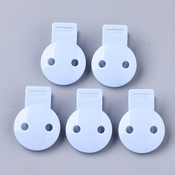 PandaHall ABS Plastic Baby Pacifier Holder Clip, with Stainless Steel Clips, Flat Round, Light Blue, 48.5x35x20mm, Hole: 3x13.5mm Plastic...
PandaHall ABS Plastic Baby Pacifier Holder Clip, with Stainless Steel Clips, Flat Round, Light Blue, 48.5x35x20mm, Hole: 3x13.5mm Plastic...