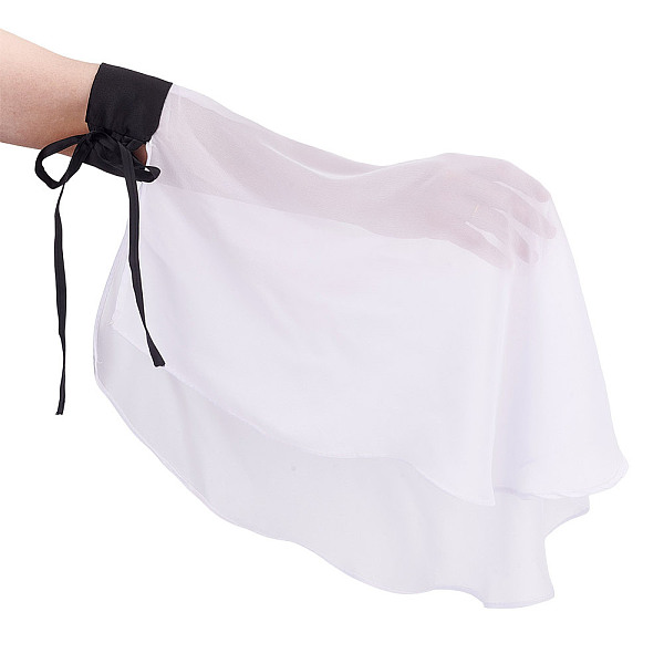 PandaHall Chiffon Oversleeves for Women, with Cord, Costume Accessories, WhiteSmoke, 585x265x0.5mm Cloth White
PandaHall Chiffon Oversleeves for Women, with Cord, Costume Accessories, WhiteSmoke, 585x265x0.5mm Cloth White