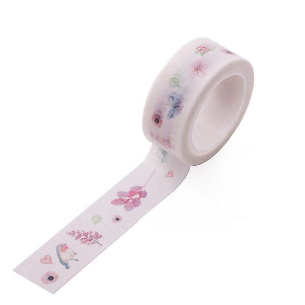 PandaHall DIY Scrapbook Decorative Paper Tapes, Adhesive Tapes, Flower, White, 15mm, 5m/roll(5.46yards/roll) Paper White
PandaHall DIY Scrapbook Decorative Paper Tapes, Adhesive Tapes, Flower, White, 15mm, 5m/roll(5.46yards/roll) Paper White