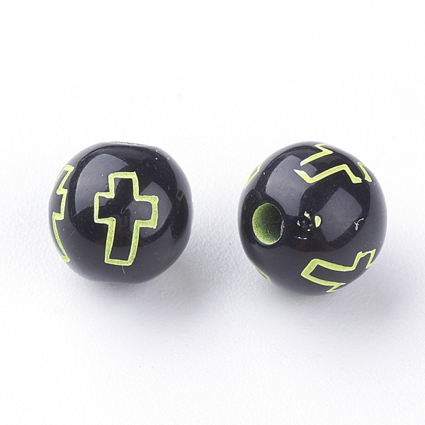 PandaHall Craft Style Acrylic Beads, Round with Cross, Mixed Color, 8mm, Hole: 2mm, about 1800pcs/500g Acrylic Round Multicolor
PandaHall Craft Style Acrylic Beads, Round with Cross, Mixed Color, 8mm, Hole: 2mm, about 1800pcs/500g Acrylic Round Multicolor