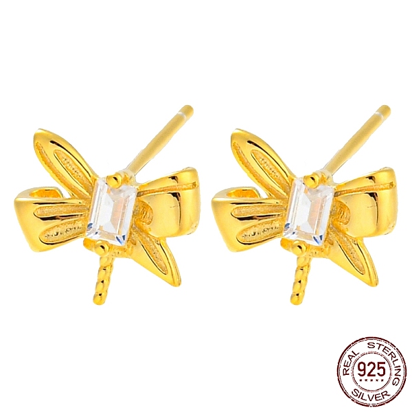 PandaHall Butterfly 925 Sterling Silver with Clear Cubic Zirconia Stud Earring Findings, for Half Drilled Beads, with S925 Stamp, Real 18K...
PandaHall Butterfly 925 Sterling Silver with Clear Cubic Zirconia Stud Earring Findings, for Half Drilled Beads, with S925 Stamp, Real 18K...