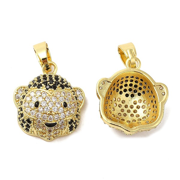 PandaHall Rack Plating Brass Micro Pave Cubic Zirconia Pendants, Cadmium Free & Lead Free, Monkey, Clear, 22x19x8.5mm, Hole: 8.5x4mm...
PandaHall Rack Plating Brass Micro Pave Cubic Zirconia Pendants, Cadmium Free & Lead Free, Monkey, Clear, 22x19x8.5mm, Hole: 8.5x4mm...