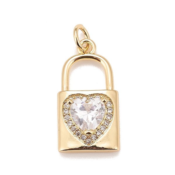 PandaHall Brass Micro Pave Cubic Zirconia Pendants, Real 18K Gold Plated, Lead Free & Cadmium Free, Lock, Clear, 20x11x5mm, Hole: 3mm...
PandaHall Brass Micro Pave Cubic Zirconia Pendants, Real 18K Gold Plated, Lead Free & Cadmium Free, Lock, Clear, 20x11x5mm, Hole: 3mm...