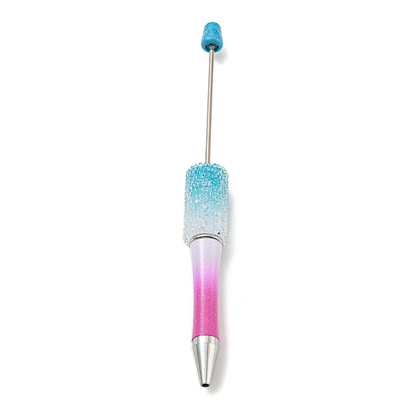 PandaHall Plastic Ball-Point Pen, Rhinestone Beadable Pen, for DIY Personalized Pen with Jewelry Bead, Deep Sky Blue, 144x14.5mm Plastic
PandaHall Plastic Ball-Point Pen, Rhinestone Beadable Pen, for DIY Personalized Pen with Jewelry Bead, Deep Sky Blue, 144x14.5mm Plastic