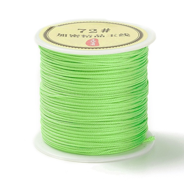 PandaHall 50 Yards Nylon Chinese Knot Cord, Nylon Jewelry Cord for Jewelry Making, Lime, 0.8mm Nylon Green
PandaHall 50 Yards Nylon Chinese Knot Cord, Nylon Jewelry Cord for Jewelry Making, Lime, 0.8mm Nylon Green