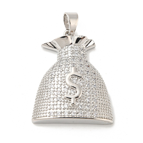 PandaHall Brass Micro Pave Cubic Zirconia Pendants, Long-Lasting Plated, Bag, Platinum, 32x21x7mm, Hole: 9.5x4.5mm Brass+Cubic Zirconia Bag..., Clear
PandaHall Brass Micro Pave Cubic Zirconia Pendants, Long-Lasting Plated, Bag, Platinum, 32x21x7mm, Hole: 9.5x4.5mm Brass+Cubic Zirconia Bag..., Clear