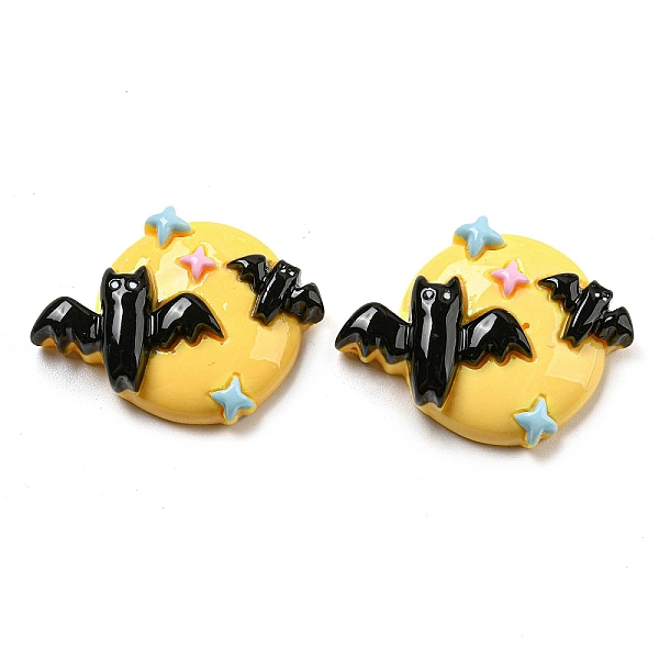 PandaHall Halloween Opaque Resin Decoden Cabochons, Gold, Bat, 22.5x29.5x7.5mm Resin Bat Gold
PandaHall Halloween Opaque Resin Decoden Cabochons, Gold, Bat, 22.5x29.5x7.5mm Resin Bat Gold