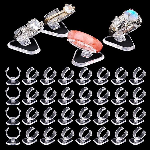 PandaHall 36Pcs Ring Display Stands, Mini Plastic Ring Holder Jewellery Display for Selling Ring Stand for Jewellery Single Finger Rings..., Clear
PandaHall 36Pcs Ring Display Stands, Mini Plastic Ring Holder Jewellery Display for Selling Ring Stand for Jewellery Single Finger Rings..., Clear