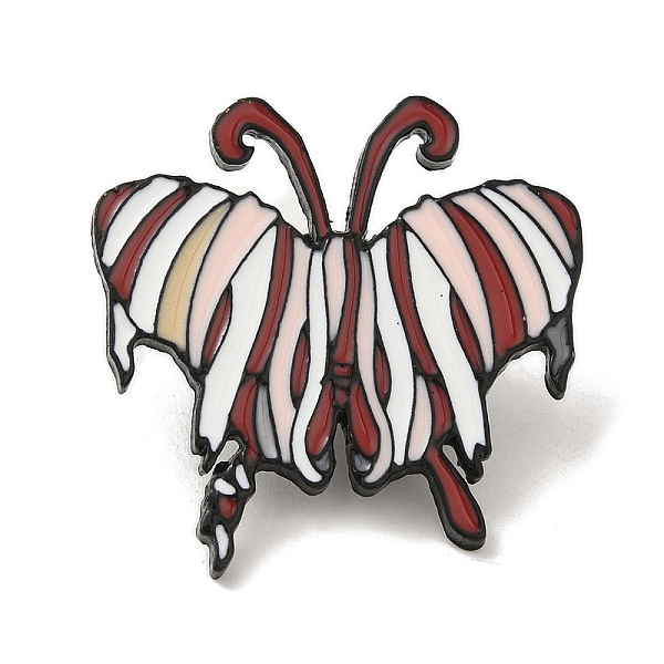 PandaHall Butterfly Black Aolly Brooches, Enamel Pins, Camel, 31x31.5x2mm Alloy+Enamel Butterfly Brown
PandaHall Butterfly Black Aolly Brooches, Enamel Pins, Camel, 31x31.5x2mm Alloy+Enamel Butterfly Brown