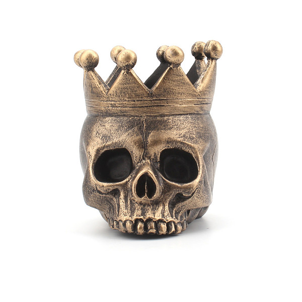 PandaHall Halloween Theme Resin Candle Holder, Skull, for Wedding, Festival, Party & Windowsill, Home Decoration, Antique Bronze, 80x63x80mm...
PandaHall Halloween Theme Resin Candle Holder, Skull, for Wedding, Festival, Party & Windowsill, Home Decoration, Antique Bronze, 80x63x80mm...