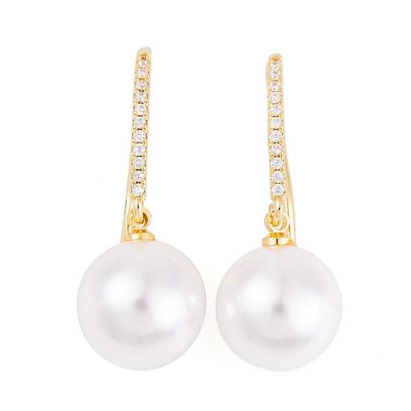 PandaHall Rack Plating Brass Cubic Zirconia ABS Pearl Earring Hooks, Cadmium Free & Lead Free, Long-Lasting Plated, Real 18K Gold Plated..., White
PandaHall Rack Plating Brass Cubic Zirconia ABS Pearl Earring Hooks, Cadmium Free & Lead Free, Long-Lasting Plated, Real 18K Gold Plated..., White