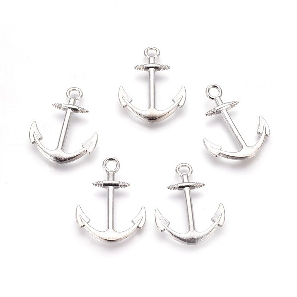 PandaHall Alloy Pendants, Cadmium Free & Lead Free, Anchor, Platinum, 32x24.5x2mm, Hole: 3mm Alloy Anchor & Helm
PandaHall Alloy Pendants, Cadmium Free & Lead Free, Anchor, Platinum, 32x24.5x2mm, Hole: 3mm Alloy Anchor & Helm