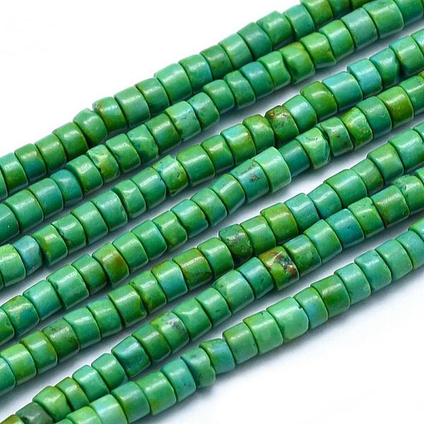 PandaHall Natural Magnesite Beads Strands, Dyed, Heishi Beads, Flat Round/Disc, 3~3.5x2~2.5mm, Hole: 0.5mm, about 178pcs/strand, 15.7 inch..., Green
PandaHall Natural Magnesite Beads Strands, Dyed, Heishi Beads, Flat Round/Disc, 3~3.5x2~2.5mm, Hole: 0.5mm, about 178pcs/strand, 15.7 inch..., Green