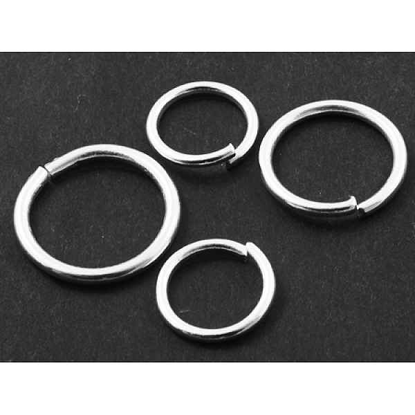 PandaHall Brass Jump Rings, Open Jump Rings, Nickel Free, Platinum, 4~10x0.8~1mm, 18~20 Gauge, Inner Diameter: 2.4~8mm Brass
PandaHall Brass Jump Rings, Open Jump Rings, Nickel Free, Platinum, 4~10x0.8~1mm, 18~20 Gauge, Inner Diameter: 2.4~8mm Brass