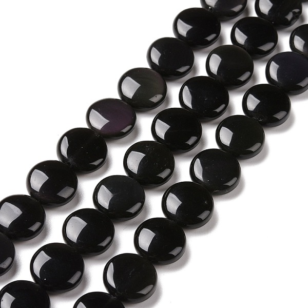 PandaHall Natural Obsidian Beads Strands, Flat Round, 12x5mm, Hole: 0.8mm, about 34pcs/strand, 15.94 icnh(40.5cm) Obsidian Flat Round
PandaHall Natural Obsidian Beads Strands, Flat Round, 12x5mm, Hole: 0.8mm, about 34pcs/strand, 15.94 icnh(40.5cm) Obsidian Flat Round
