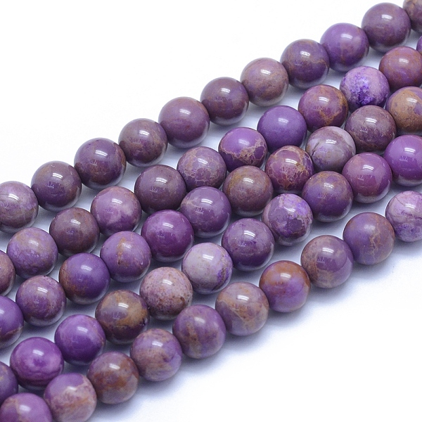 PandaHall Natural Lepidolite/Purple Mica Stone Beads Strands, Round, 7.5mm, Hole: 0.8mm, about 59pcs/strand, 15.55 inch(39.5cm) Lepidolite...
PandaHall Natural Lepidolite/Purple Mica Stone Beads Strands, Round, 7.5mm, Hole: 0.8mm, about 59pcs/strand, 15.55 inch(39.5cm) Lepidolite...