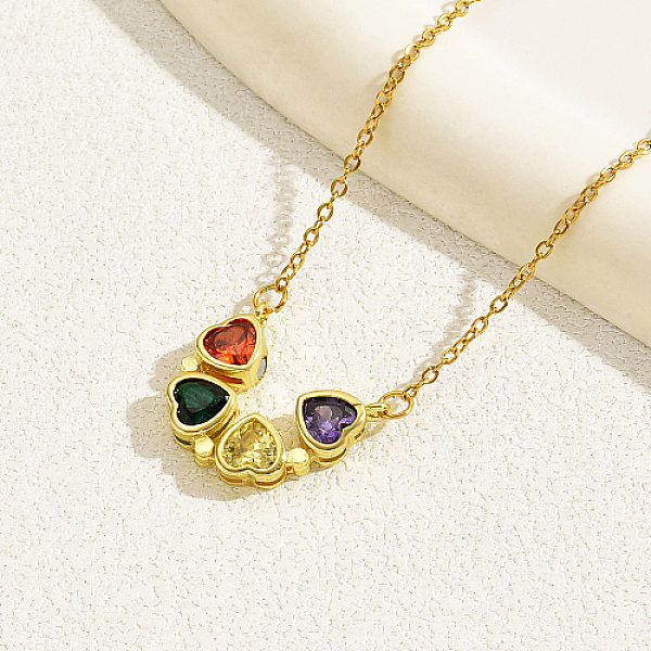 PandaHall Four Leaf Clover Charm Lucky Necklace, Magnetic Real 18K Gold Plated Stainless Steel Pendant Necklace for Women, Colorful, 17.72...
PandaHall Four Leaf Clover Charm Lucky Necklace, Magnetic Real 18K Gold Plated Stainless Steel Pendant Necklace for Women, Colorful, 17.72...