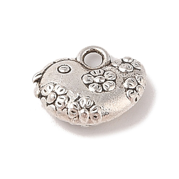 PandaHall Tibetan Style Alloy Charms, Cadmium Free & Lead Free, Flower, Antique Silver, 10x12.5x4mm, Hole: 1.8mm Alloy Others
PandaHall Tibetan Style Alloy Charms, Cadmium Free & Lead Free, Flower, Antique Silver, 10x12.5x4mm, Hole: 1.8mm Alloy Others