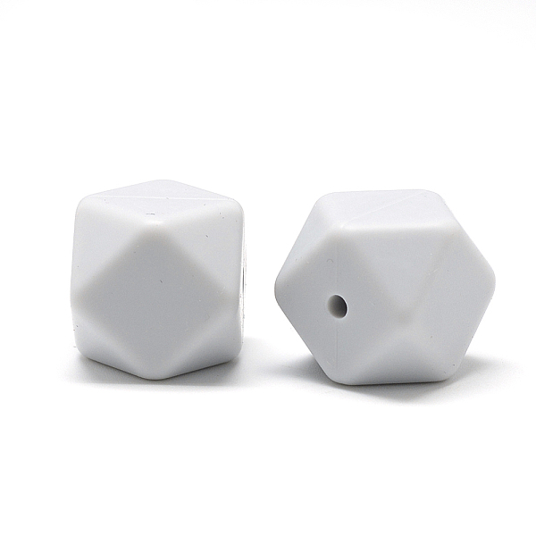 PandaHall Food Grade Eco-Friendly Silicone Beads, Chewing Beads For Teethers, DIY Nursing Necklaces Making, Faceted Cube, Light Grey..., Gray
PandaHall Food Grade Eco-Friendly Silicone Beads, Chewing Beads For Teethers, DIY Nursing Necklaces Making, Faceted Cube, Light Grey..., Gray
