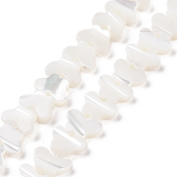 PandaHall Natural Trochus Shell Beads Strands, Butterfly, White, 6x9x2.5mm, Hole: 0.8mm, about 68pcs/strand, 15.28''(38.8cm) Trochus Shell...
PandaHall Natural Trochus Shell Beads Strands, Butterfly, White, 6x9x2.5mm, Hole: 0.8mm, about 68pcs/strand, 15.28''(38.8cm) Trochus Shell...