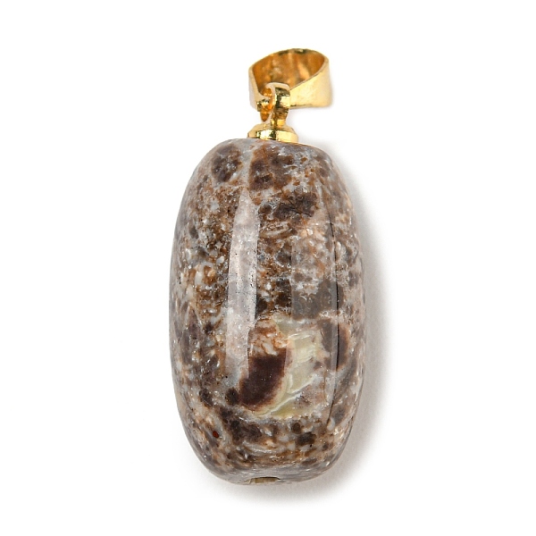 PandaHall Natural Agate Pendants, Column Charms with Golden Plated Alloy Snap on Bails, 21x10.5mm, Hole: 3.7x4.7mm Natural Agate Column
PandaHall Natural Agate Pendants, Column Charms with Golden Plated Alloy Snap on Bails, 21x10.5mm, Hole: 3.7x4.7mm Natural Agate Column