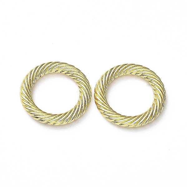 PandaHall Rack Plating Alloy Linking Rings, Long-Lasting Plated, Lead Free & Cadmium Free, Twisted Round Ring, Real 18K Gold Plated, 13x2mm...
PandaHall Rack Plating Alloy Linking Rings, Long-Lasting Plated, Lead Free & Cadmium Free, Twisted Round Ring, Real 18K Gold Plated, 13x2mm...