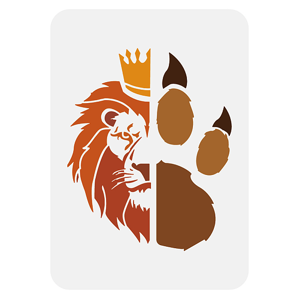 PandaHall Plastic Drawing Painting Stencils Templates, for Painting on Scrapbook Fabric Tiles Floor Furniture Wood, Rectangle, Lion...
PandaHall Plastic Drawing Painting Stencils Templates, for Painting on Scrapbook Fabric Tiles Floor Furniture Wood, Rectangle, Lion...