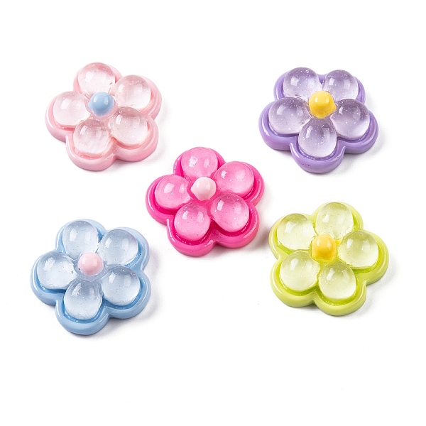 PandaHall Resin Cabochon, Flower, Mixed Color, 21.5x8.5mm Resin Flower Multicolor
PandaHall Resin Cabochon, Flower, Mixed Color, 21.5x8.5mm Resin Flower Multicolor