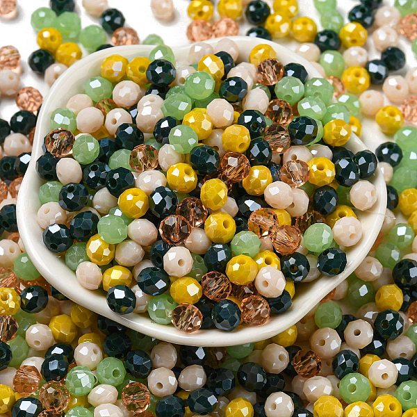 PandaHall Glass Beads, Faceted, Rondelle, Marine Blue, 6x5mm, Hole: 1mm, about 280pcs/60g Glass Rondelle
PandaHall Glass Beads, Faceted, Rondelle, Marine Blue, 6x5mm, Hole: 1mm, about 280pcs/60g Glass Rondelle