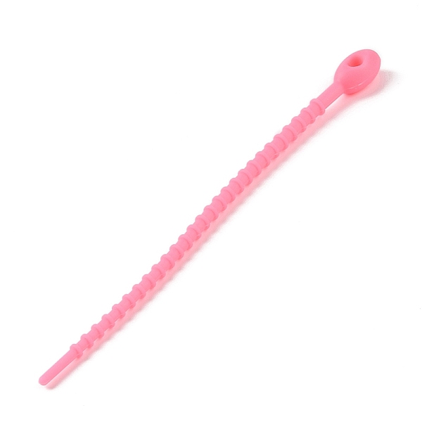 PandaHall Oval Shape Silicone Cable Zip Ties, Cord Organizer Strap, for Wire Management, Hot Pink, 128x8x7mm Silicone Oval
PandaHall Oval Shape Silicone Cable Zip Ties, Cord Organizer Strap, for Wire Management, Hot Pink, 128x8x7mm Silicone Oval
