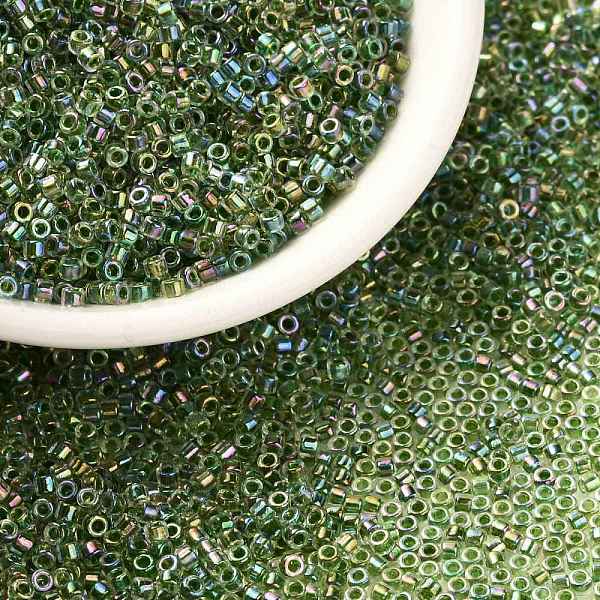 PandaHall Cylinder Seed Beads, Uniform Size, Transparent Colours Rainbow, Olive Drab, 2x1.3~1.5mm, Hole: 0.8~1mm, about 80000pcs/bag...
PandaHall Cylinder Seed Beads, Uniform Size, Transparent Colours Rainbow, Olive Drab, 2x1.3~1.5mm, Hole: 0.8~1mm, about 80000pcs/bag...