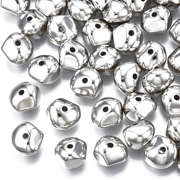 PandaHall CCB Plastic Beads, Polyhedron, Platinum, 9.5x9x7mm, Hole: 1.5mm Plastic Others
PandaHall CCB Plastic Beads, Polyhedron, Platinum, 9.5x9x7mm, Hole: 1.5mm Plastic Others