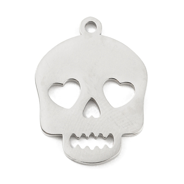 PandaHall 304 Stainless Steel Pendants, Laser Cut, Skull Charm, Stainless Steel Color, 19x14x1mm, Hole: 1.4mm 304 Stainless Steel Skull
PandaHall 304 Stainless Steel Pendants, Laser Cut, Skull Charm, Stainless Steel Color, 19x14x1mm, Hole: 1.4mm 304 Stainless Steel Skull