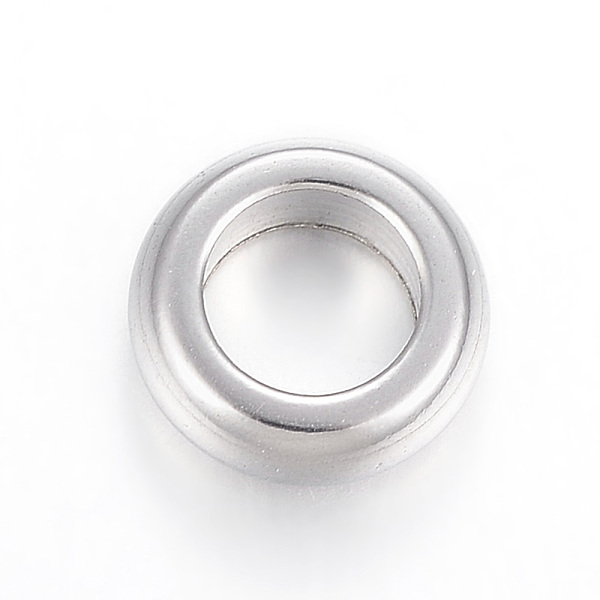 PandaHall 304 Stainless Steel Spacer Beads, Flat Round, Stainless Steel Color, 9x3mm, Hole: 5mm 304 Stainless Steel Flat Round
PandaHall 304 Stainless Steel Spacer Beads, Flat Round, Stainless Steel Color, 9x3mm, Hole: 5mm 304 Stainless Steel Flat Round