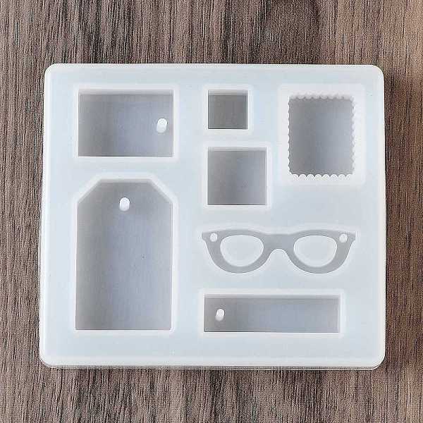 PandaHall Glasses & Rectangle & Square DIY Silicone Molds, Pendant Making, Resin Casting Molds, For UV Resin, Epoxy Resin Jewelry Making..., White
PandaHall Glasses & Rectangle & Square DIY Silicone Molds, Pendant Making, Resin Casting Molds, For UV Resin, Epoxy Resin Jewelry Making..., White